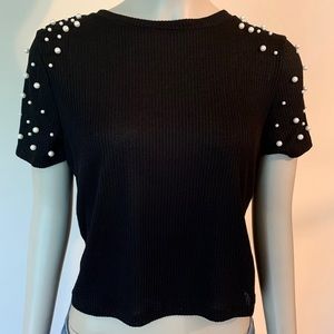 H&M Pearl Crop Top